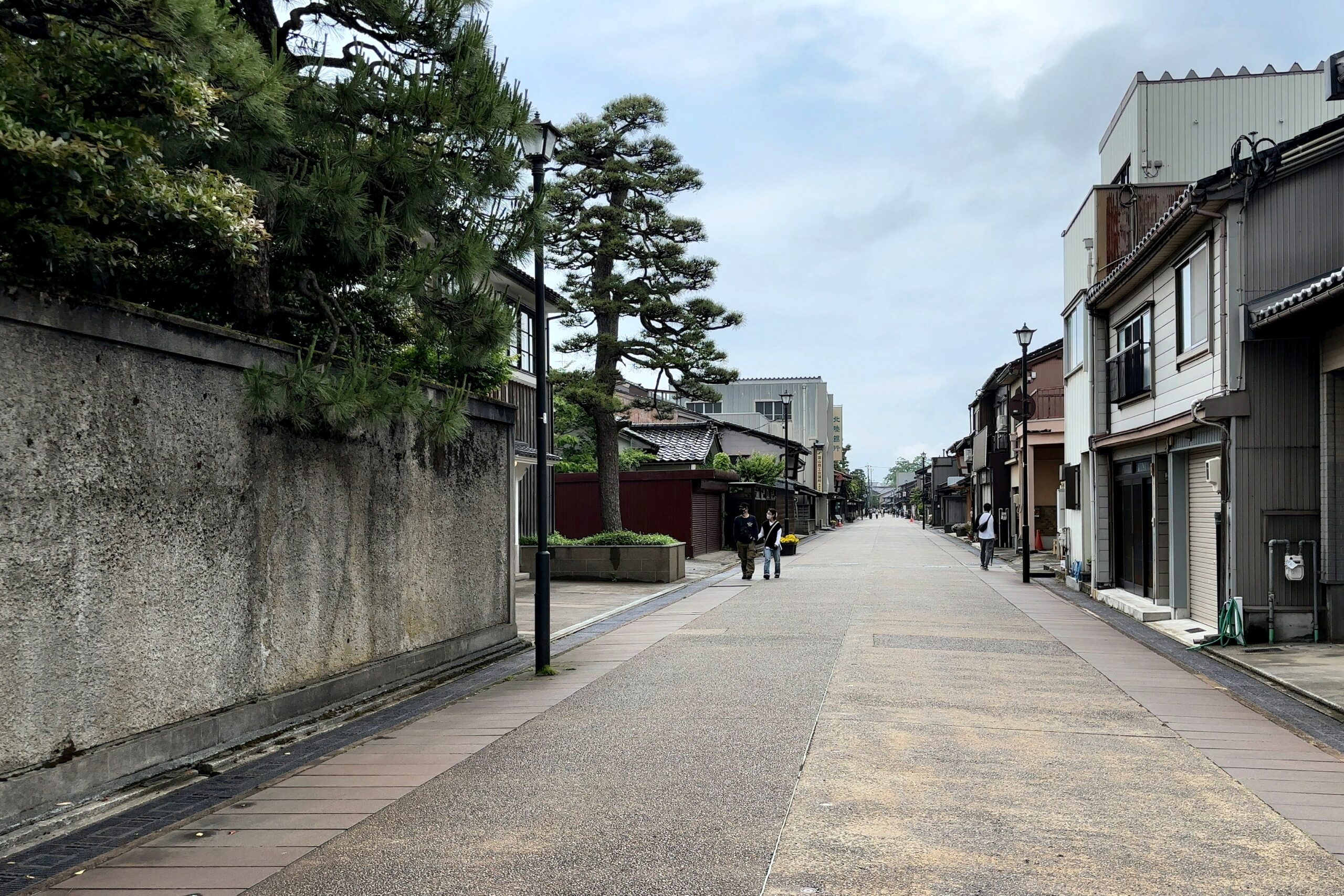 岩瀬の町並みは散策にピッタリ